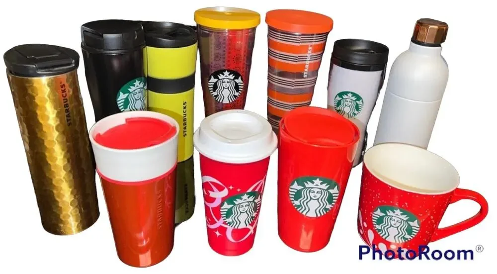 Huge Lot of Starbucks Cups